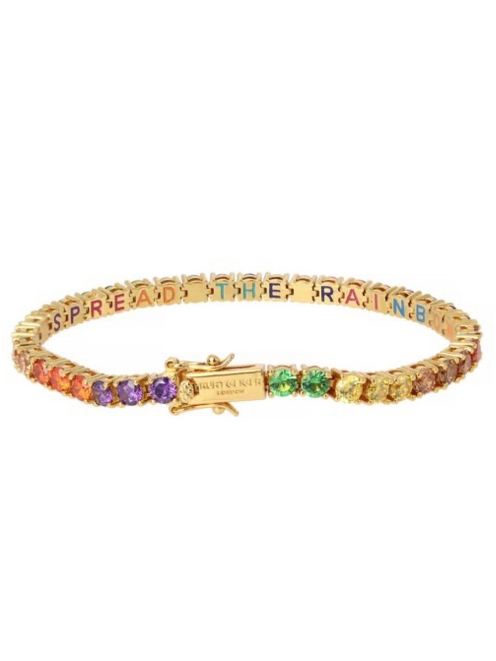 Kurt Geiger Tennis Bracelet (Rainbow) - Picture 7 of 7